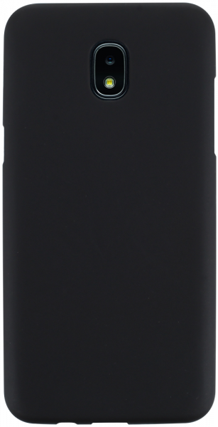 Samsung Galaxy J3 2018 (J337) szilikon tok matt-fényes keret fekete