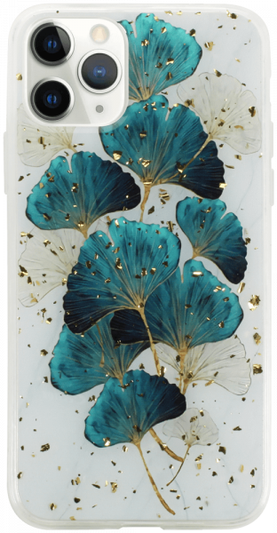 Apple iPhone 11 Pro kemény hátlap Gold Glam Leaves