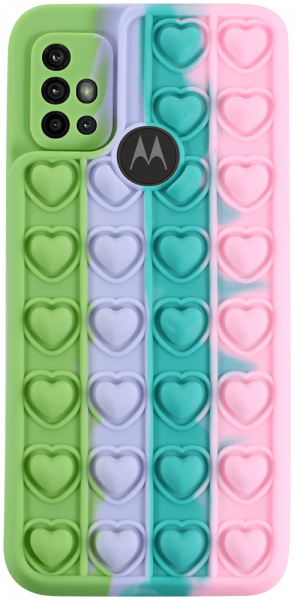 Motorola Moto G30 szilikon tok Heart Pop It