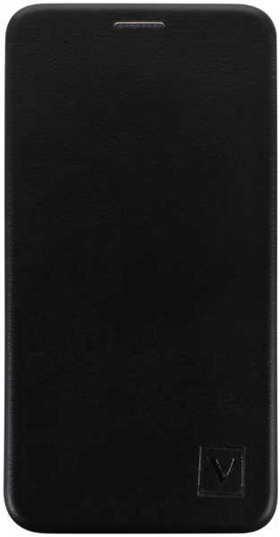 Xiaomi Redmi 7A lenyíló mágneses flipes bőrtok prémium minőség fekete