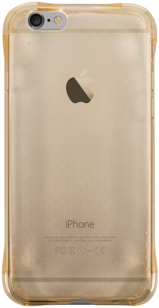 Apple iPhone 6 ütésálló tok légpárnás sarok sárga