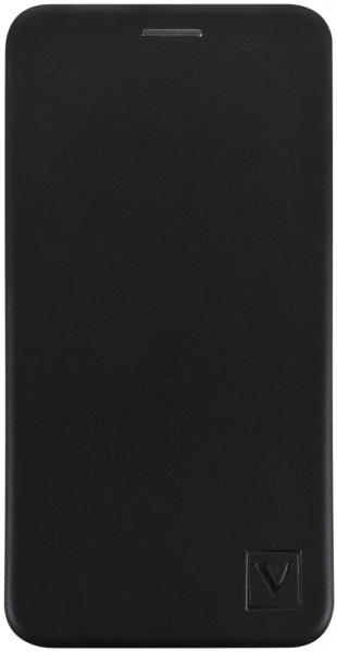 Huawei Nova Lite lenyíló mágneses flipes bőrtok prémium minőség fekete