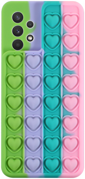 Samsung Galaxy A32 4G (SM-A325F) szilikon tok Heart Pop It