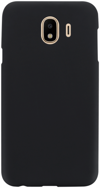 Samsung Galaxy J4 2018 (j400) szilikon tok matt-fényes keret fekete