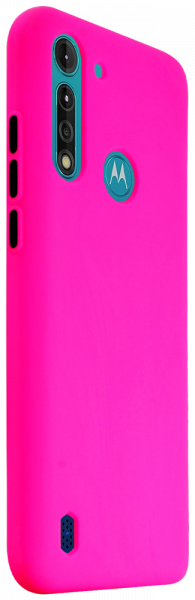 Motorola Moto G8 Power Lite szilikon tok rózsaszín