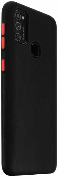 Samsung Galaxy M21 (SM-M215F) szilikon tok fekete
