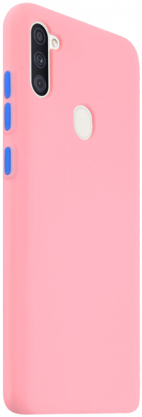 Samsung Galaxy A11 (SM-A115F) szilikon tok babarózsaszín