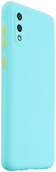 Samsung Galaxy A02 (SM-A022F) szilikon tok türkiz