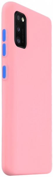 Samsung Galaxy A41 ( SM-A415F) szilikon tok babarózsaszín