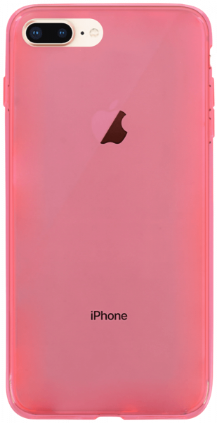 Apple iPhone 7 Plus szilikon tok ultravékony átlátszó rózsaszín