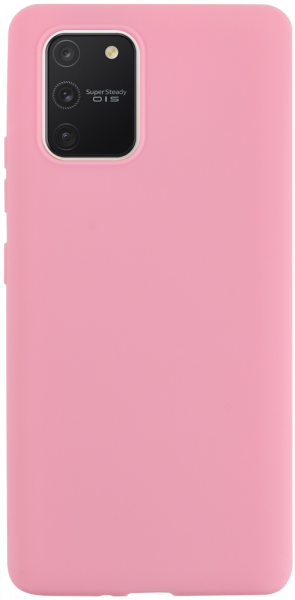Samsung Galaxy S10 Lite (SM-G770F) szilikon tok babarózsaszín