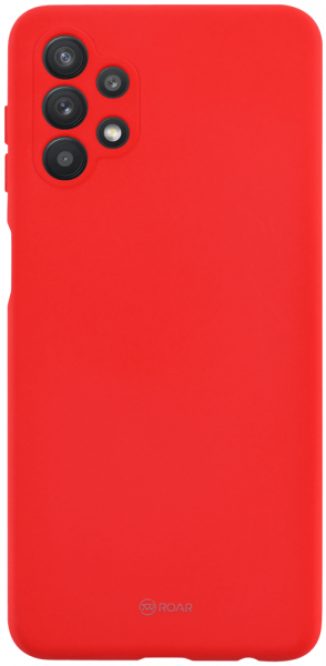 Samsung Galaxy A32 5G (SM-A326) szilikon tok gyári ROAR kameravédővel piros