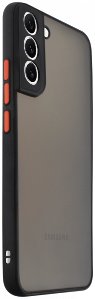 Samsung Galaxy S22 Plus 5G (SM-S906B) kemény hátlap Vennus Button Bumper fekete