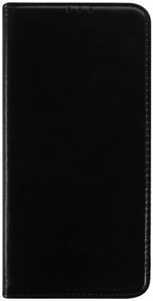 Samsung Galaxy A73 5G (SM-A736B) oldalra nyíló flipes bőrtok valódi bőr fekete
