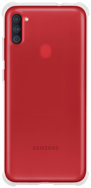 Samsung Galaxy A11 (SM-A115F) szilikon tok légpárnás sarok átlátszó