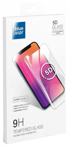 Xiaomi 12 Pro edzett üvegfólia Blue Star 5D Full Glue