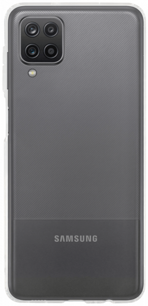 Samsung Galaxy A12 Nacho (SM-A127F) szilikon tok közepesen ütésálló kameravédővel átlátszó