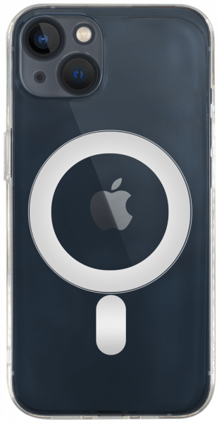 Apple iPhone 13 szilikon tok gyári MagSafe kameravédővel átlátszó