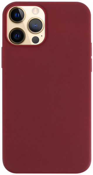 Apple iPhone 12 Pro szilikon tok matt bordó
