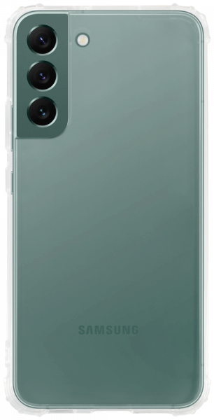 Samsung Galaxy S22 Plus 5G (SM-S906B) szilikon tok közepesen ütésálló légpárnás sarok átlátszó