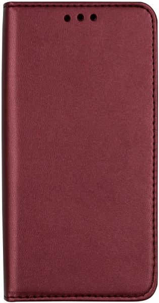 Huawei Y5 Lite 2018 oldalra nyíló flipes bőrtok asztali tartó funkciós bordó