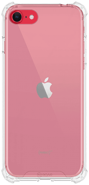 Apple iPhone SE (2022) kemény hátlap gyári ROAR légpárnás sarok átlátszó