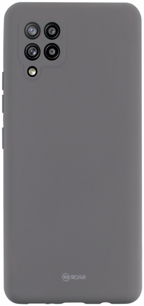 Samsung Galaxy A42 5G (SM-A426B) szilikon tok gyári ROAR kameravédővel szürke