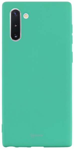 Samsung Galaxy Note 10 szilikon tok gyári ROAR mentazöld