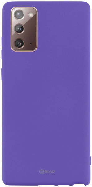 Samsung Galaxy Note 20 (SM-N980F) szilikon tok gyári ROAR lila
