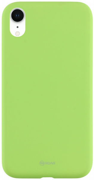 Apple iPhone XR szilikon tok gyári ROAR világoszöld