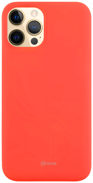 Apple iPhone 12 Pro szilikon tok gyári ROAR barackszínű