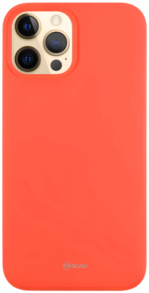 Apple iPhone 12 Pro Max szilikon tok gyári ROAR barackszínű