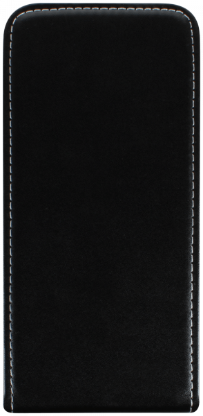 Huawei P30 Pro lenyíló flipes bőrtok fekete