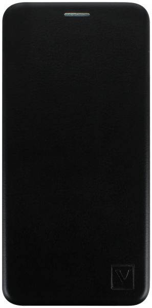 Samsung Galaxy A21 (SM-A210F) lenyíló mágneses flipes bőrtok prémium minőség fekete