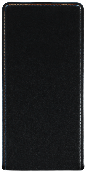 LG K41S lenyíló flipes bőrtok fekete