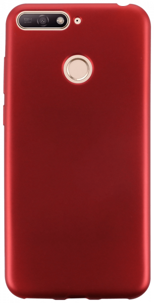 Huawei Y6 Prime 2018 szilikon tok fényes piros