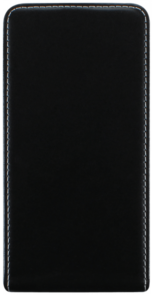 Samsung Galaxy J7 2016 (J710) lenyíló flipes bőrtok fekete