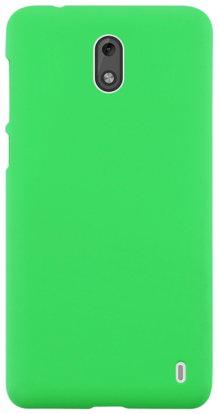 Nokia 2 kemény hátlap gumírozott zöld