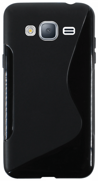 Samsung Galaxy J3 2016 (J320) szilikon tok s-line fekete