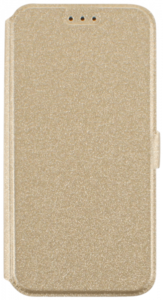 LG G5 Titan (H850) oldalra nyíló flipes bőrtok arany