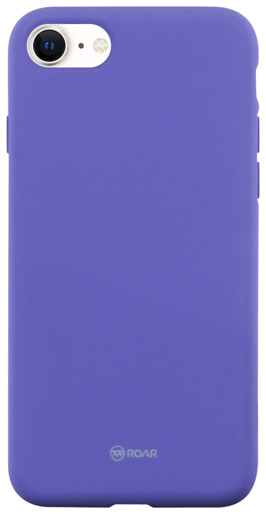 Apple iPhone SE (2022) szilikon tok gyári ROAR lila