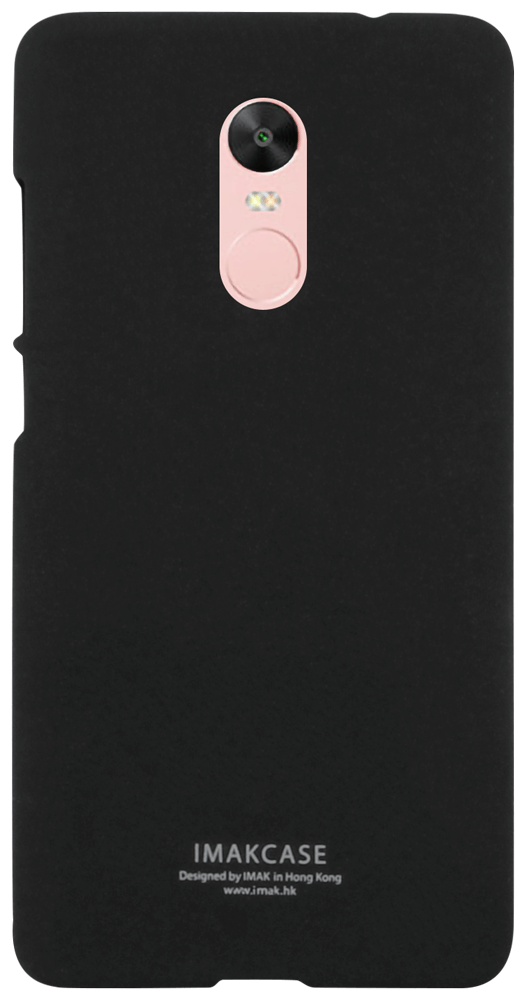 Xiaomi Redmi Note 4X szilikon tok gumírozott fekete