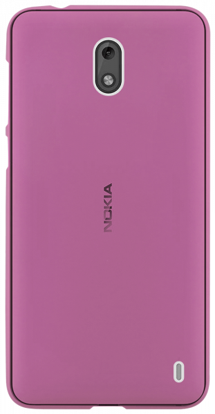 Nokia 2 szilikon tok rózsaszín