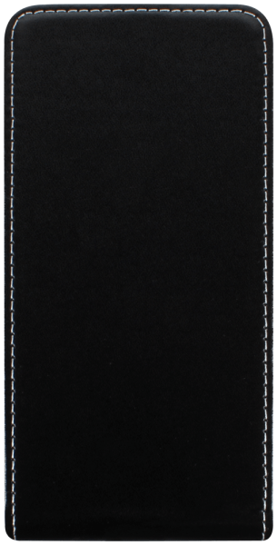 LG K10 2018 lenyíló flipes bőrtok fekete