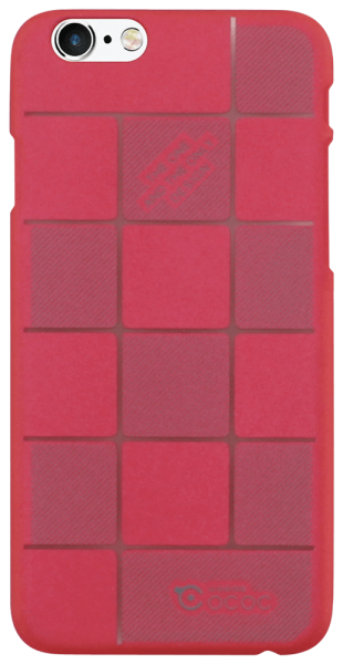 Apple iPhone 6S kemény hátlap sakktábla minta piros