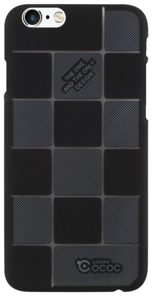 Apple iPhone 6 kemény hátlap sakktábla minta fekete