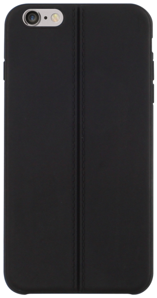 Apple iPhone 6 Plus szilikon tok varrás mintás fekete