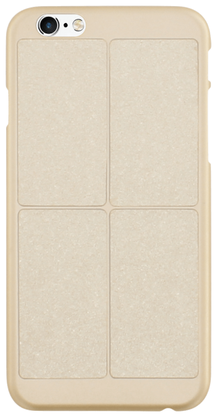 Apple iPhone 6S kemény hátlap mikroszálas vonal minta arany