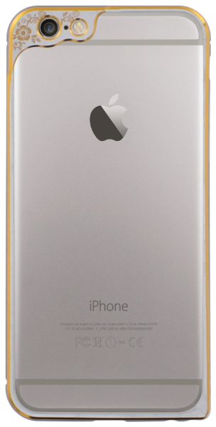 Apple iPhone 6S bumper kameravédővel arany