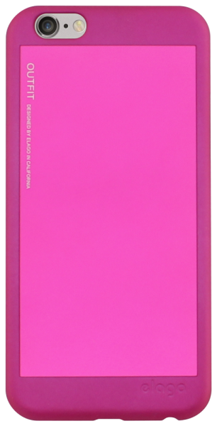Apple iPhone 6S kemény hátlap fém hátlappal rózsaszín